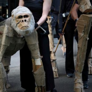 dev hayvan kuklalari ile 20 bin kilometre yuruduler avrupanin en buyuk buzulunu gectiler DuELDGDe