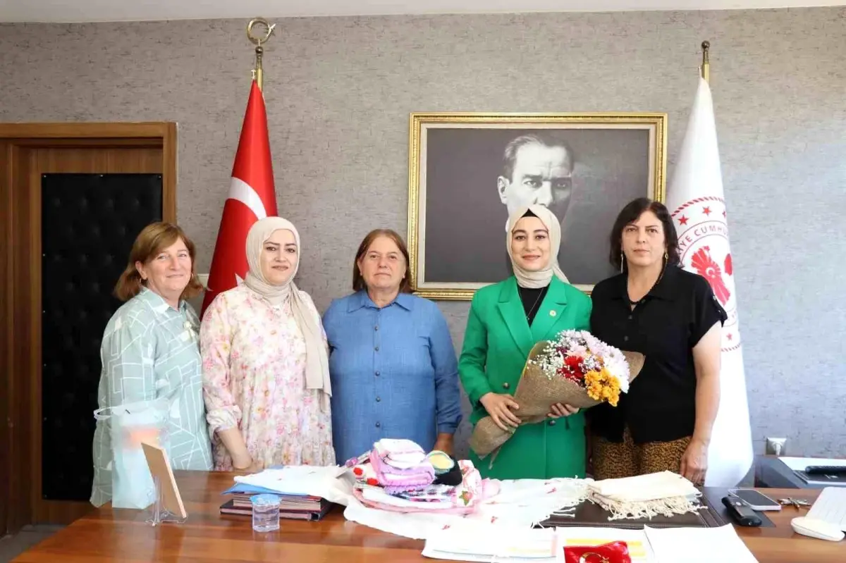 Ormanağzı Kadınları’ndan Kaymakam Kalkan’a Ziyaret