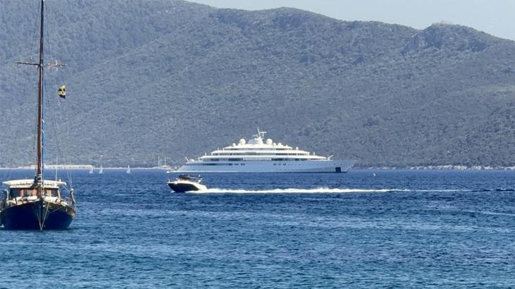 Tam 150 milyon dolar değerinde! Yüzen saray Bodrum’da