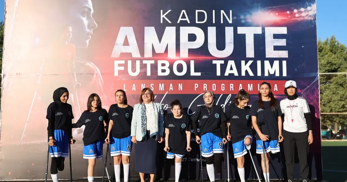 Turkiyenin ilk kadin ampute takimi gazi sehirde bcwJ8hR7
